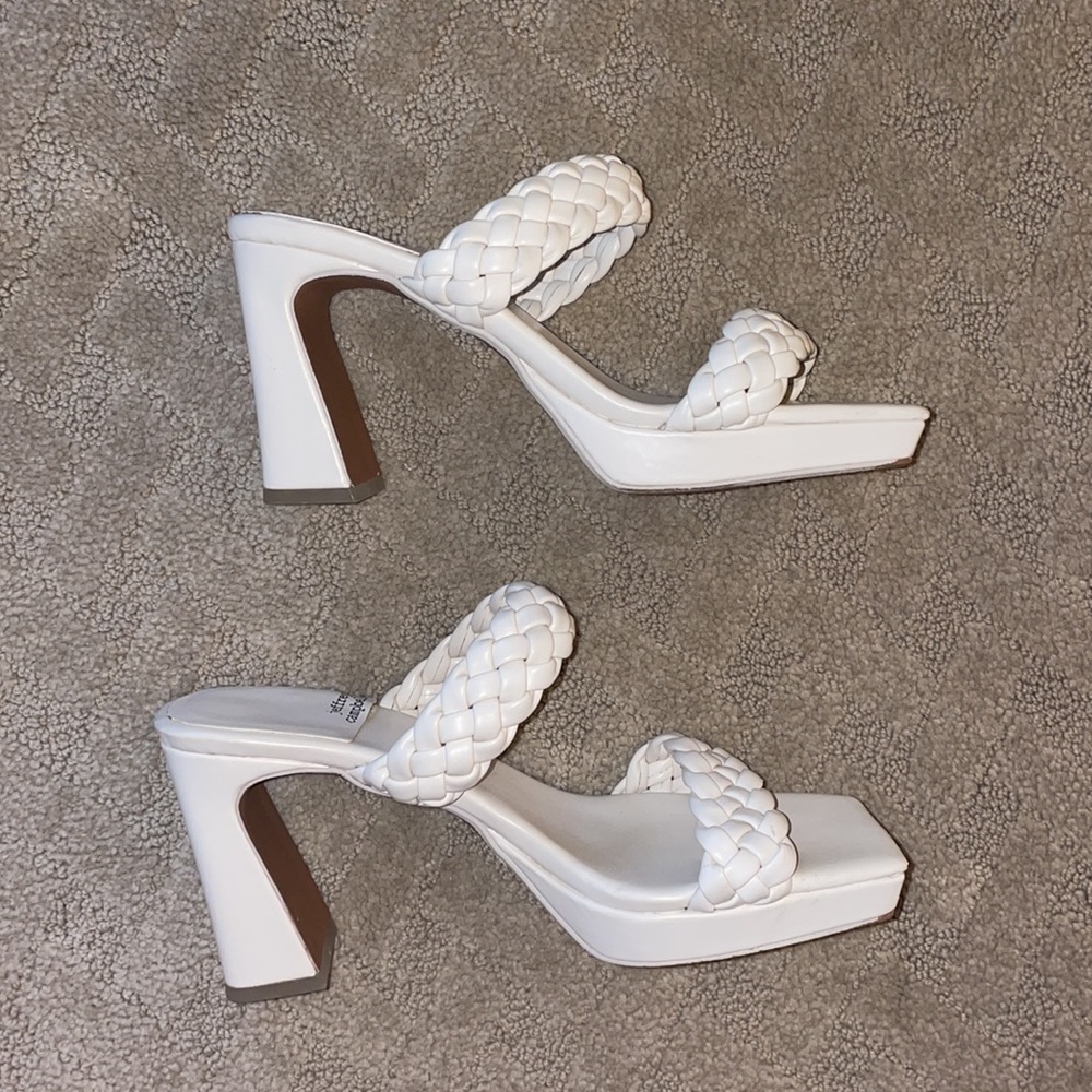 Jeffrey Campbell braided heels size 9 worn once